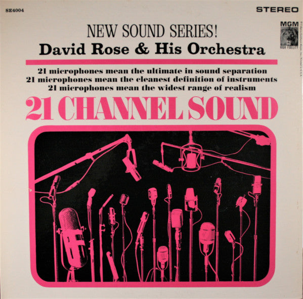 David Rose & His Orchestra : 21 Channel Sound (LP, Album)