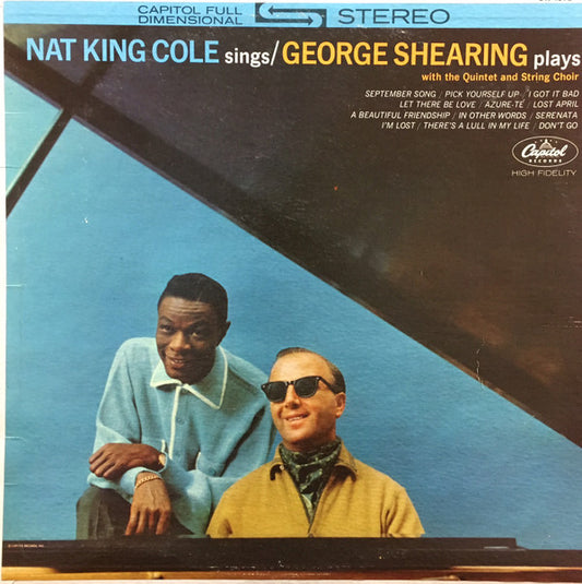 Nat King Cole / George Shearing : Nat King Cole Sings / George Shearing Plays (LP, Album, Los)