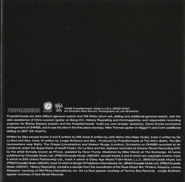 Propellerheads : Decksandrumsandrockandroll (CD, Album)