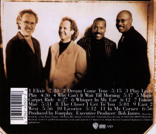 Fourplay (3) : Elixir (CD, Album)