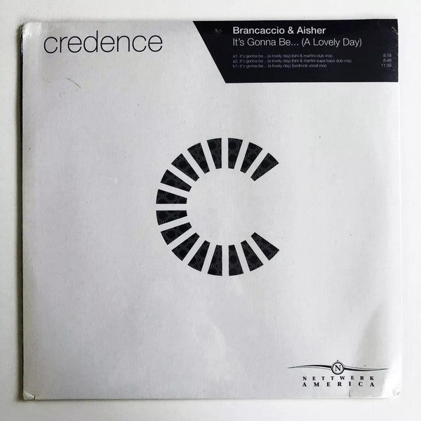 Brancaccio & Aisher : It's Gonna Be... (A Lovely Day) (12")