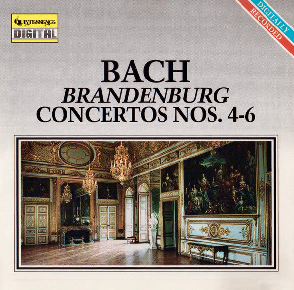 Johann Sebastian Bach : Brandenburg Concertos Nos. 4-6 (CD, Album)
