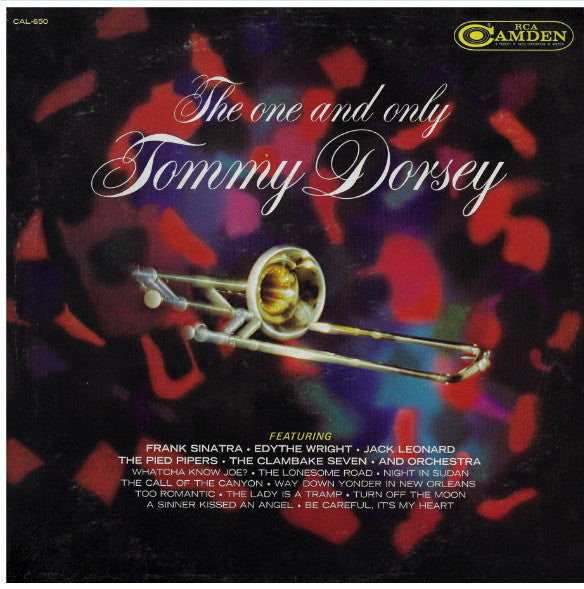 Tommy Dorsey : The One And Only Tommy Dorsey (LP, Comp, Mono)