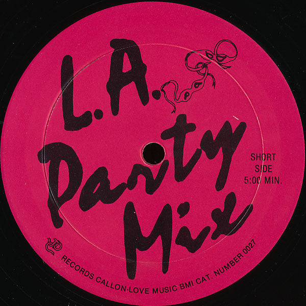 Unknown Artist : L.A. Party Mix (12")