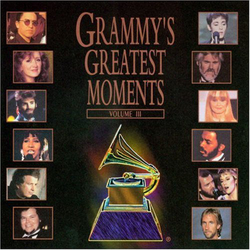 Various : Grammy's Greatest Moments Volume III (CD, Comp, Club)