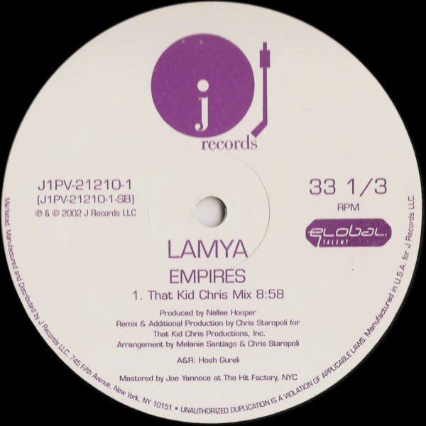 Lamya : Empires (12")