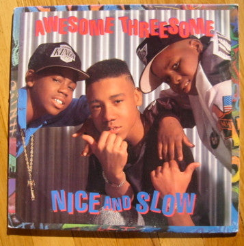 Awesome Threesome : Nice And Slow (12", Promo)