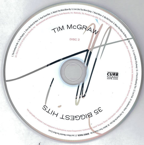 Tim McGraw : 35 Biggest Hits (2xCD, Comp)