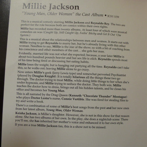 Millie Jackson : Young Man, Older Woman - The Cast Album (CD)