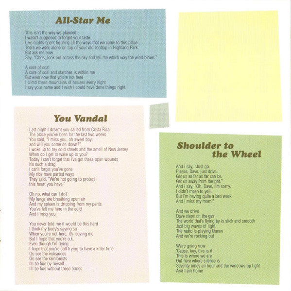 Saves The Day : Through Being Cool (CD, Album)