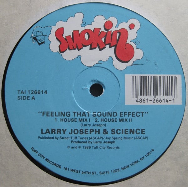 Larry Joseph & Science : Feeling That Sound Effect (12")