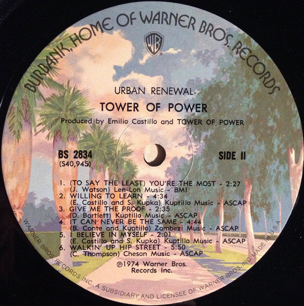 Tower Of Power : Urban Renewal (LP, Album, Hol)
