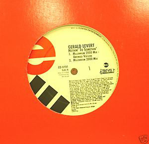 Gerald Levert : Nothin' To Somethin' (12", Promo)