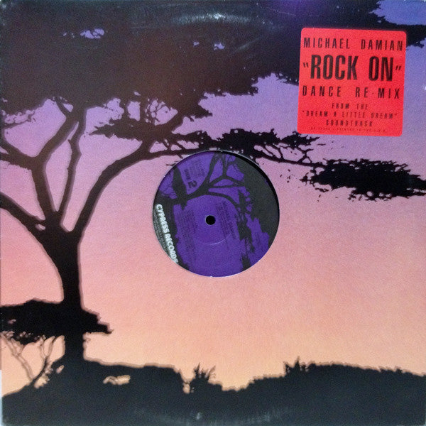 Michael Damian : Rock On (Dance Re-mix) (12", Promo)