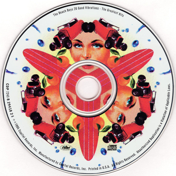 The Beach Boys : 20 Good Vibrations - The Greatest Hits (CD, Comp, RM)