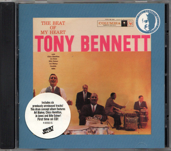 Tony Bennett : The Beat Of My Heart (CD, Album, RE)