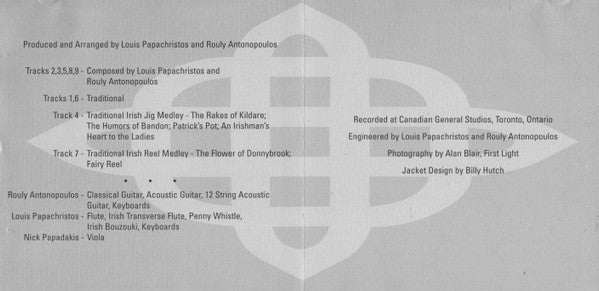 Louis Papachristos, Rouly Antonopoulos And Nick Papadakis : Celtic Romance (CD, Album)