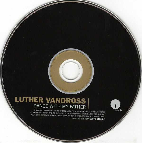 Luther Vandross : Dance With My Father (CD, Album)