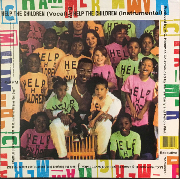 MC Hammer : Help The Children (12", Single)