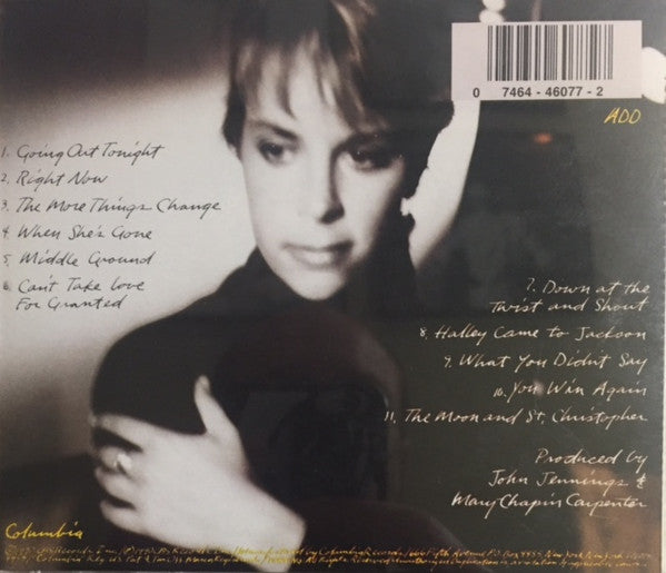 Mary Chapin Carpenter : Shooting Straight In The Dark (CD, Album)