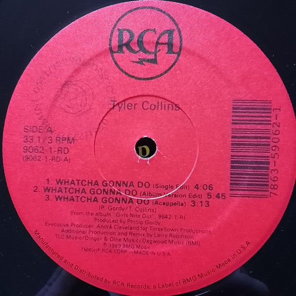 Tyler Collins : Whatcha Gonna Do (12")