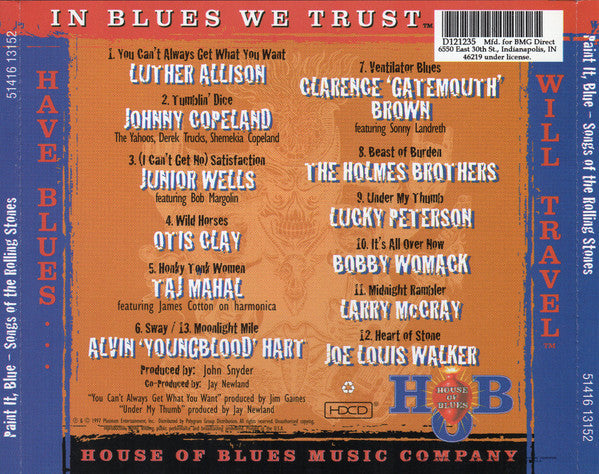 Various : Paint It, Blue - Songs Of The Rolling Stones (This Ain't No Tribute) (HDCD, Club)