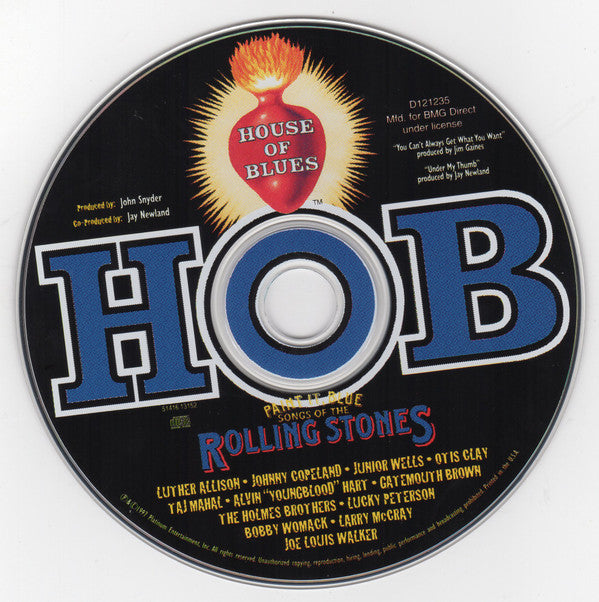 Various : Paint It, Blue - Songs Of The Rolling Stones (This Ain't No Tribute) (HDCD, Club)