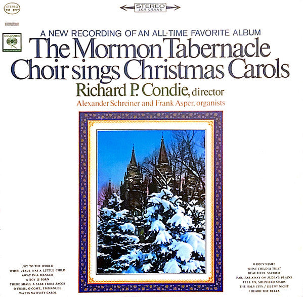 Mormon Tabernacle Choir, Richard P. Condie : Sings Christmas Carols (LP, Album)