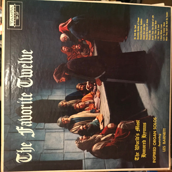 Les Barnett : The Favorite Twelve Organ And Chimes (LP)