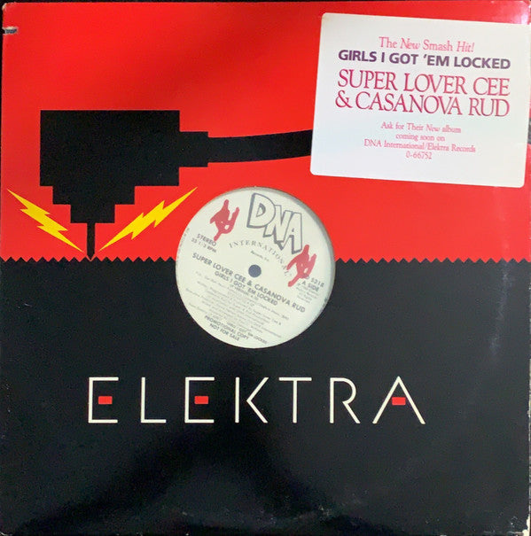 Super Lover Cee & Casanova Rud : Girls I Got 'Em Locked (12", Single, Promo)