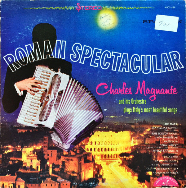 Charles Magnante And His Orchestra : Roman Spectacular (LP, Album)