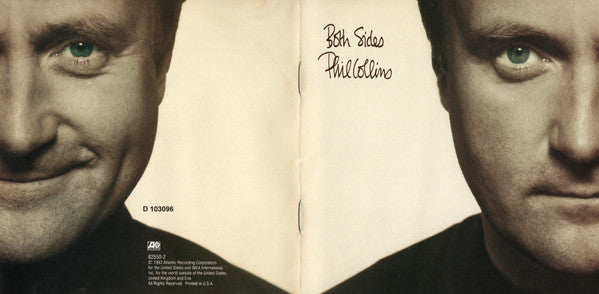 Phil Collins : Both Sides (CD, Album, Club)