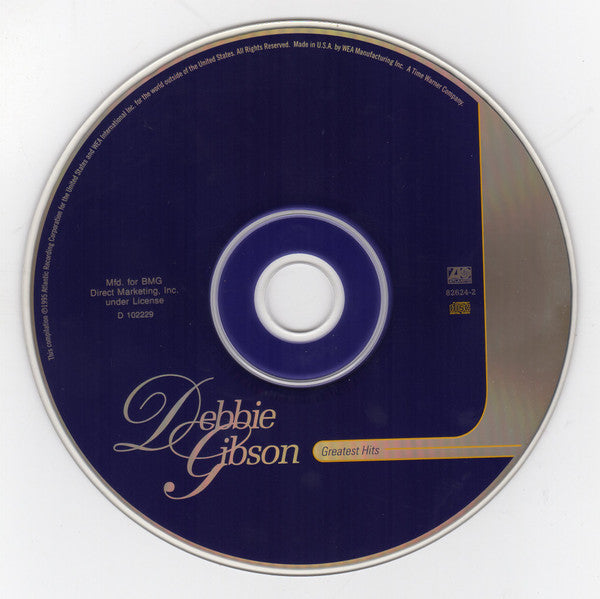 Debbie Gibson : Greatest Hits (CD, Comp, Club, RE, SRC)