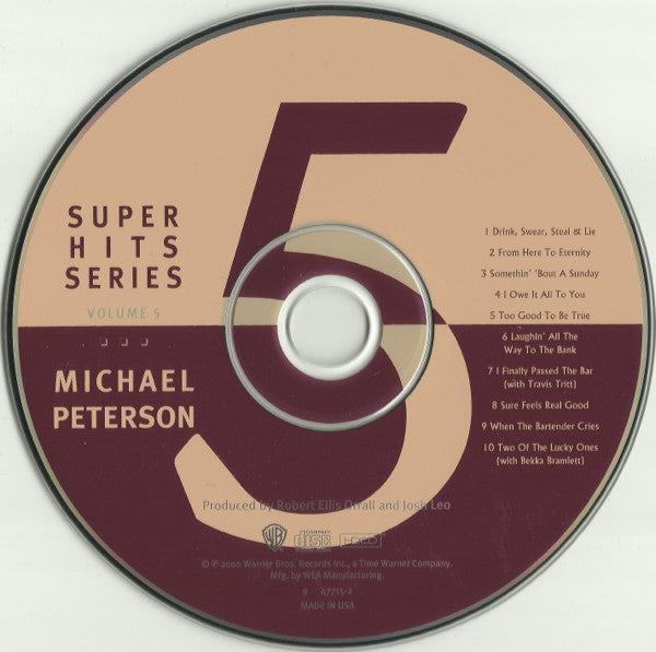 Michael Peterson : Super Hits Series (Volume 5) (HDCD, Comp, Enh)