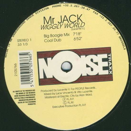 Mr. Jack : Wiggly World (12")