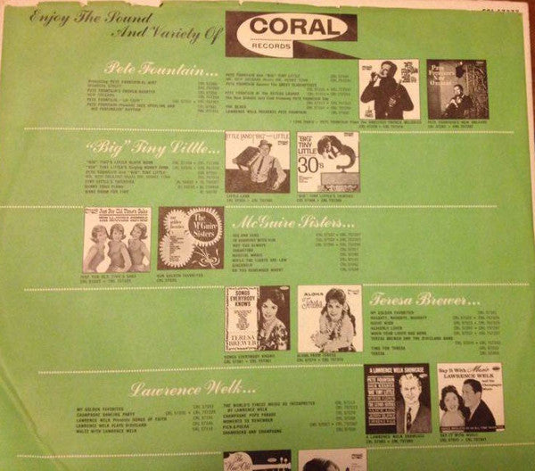 Liberace : My Parade Of Golden Favorites (LP, Album, Mono)