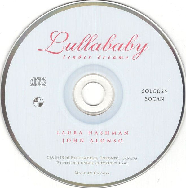 Laura Nashman : Lullababy (Tender Dreams) (CD)