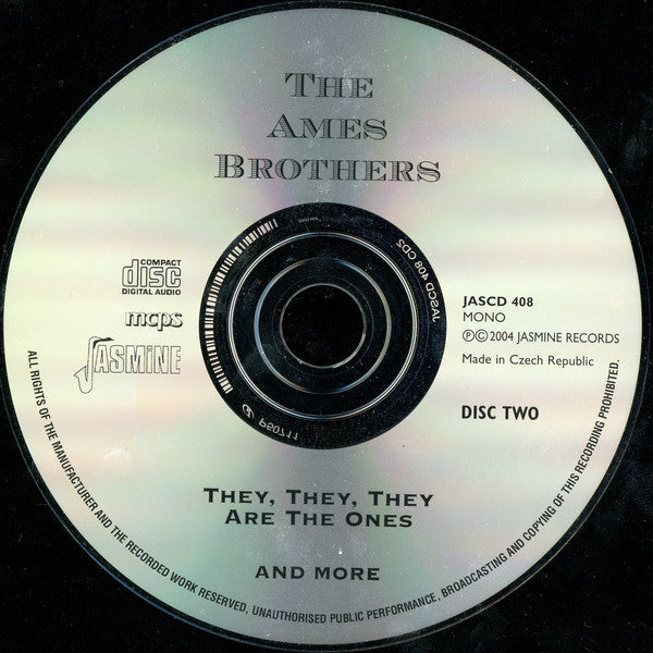 The Ames Brothers : They, They, They Are The Ones (2xCD, Comp)