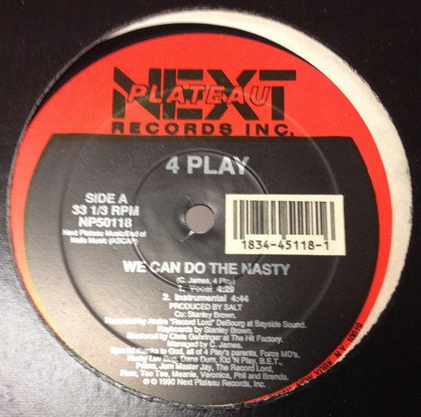 4 Play : We Can Do The Nasty (12")