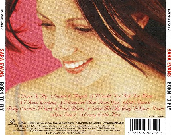 Sara Evans : Born To Fly (HDCD, Album)