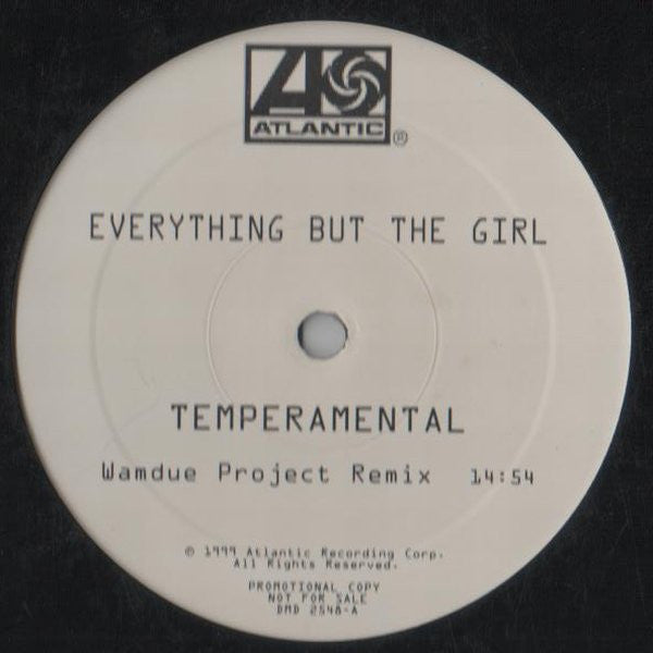 Everything But The Girl : Temperamental  (12", Promo)