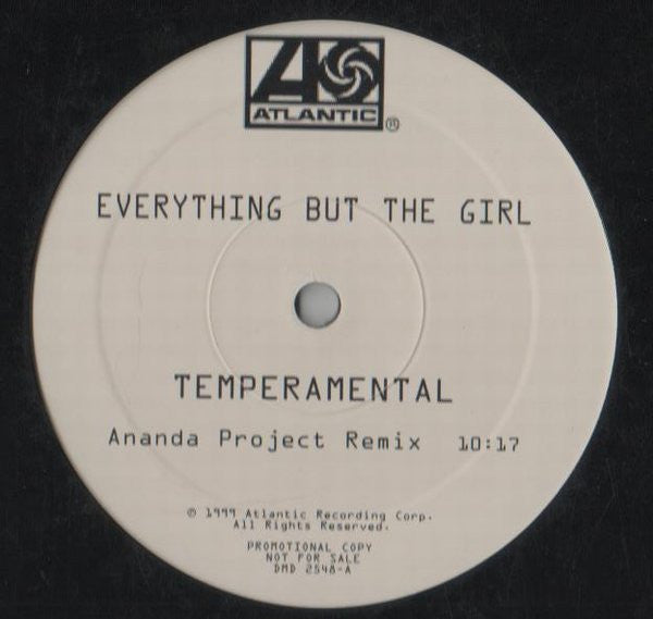 Everything But The Girl : Temperamental  (12", Promo)