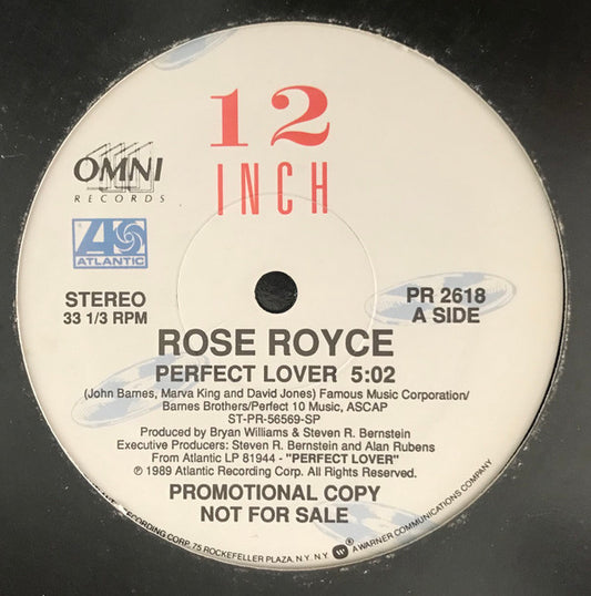 Rose Royce : Perfect Lover (12", Promo)