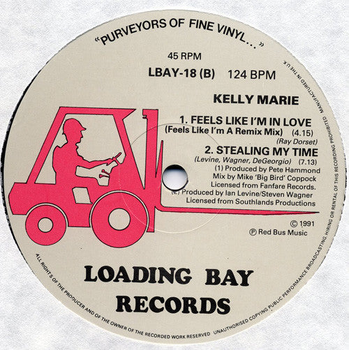 Kelly Marie : Feels Like I'm In Love (12")