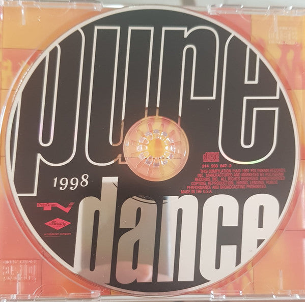 Various : Pure Dance 1998 (CD, Comp, Mixed)