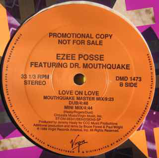 E-Zee Possee Featuring Dr. Mouthquake : Love On Love (12", Promo)
