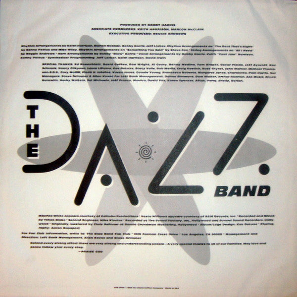 Dazz Band : Wild And Free (LP, Album, SRC)