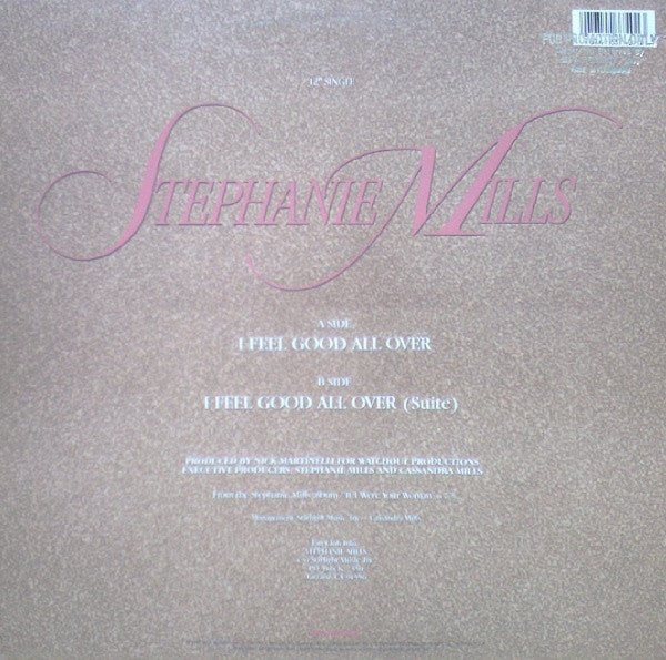 Stephanie Mills : I Feel Good All Over (12", Single)