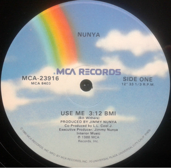 Jimmy Nunya : Use Me (12")