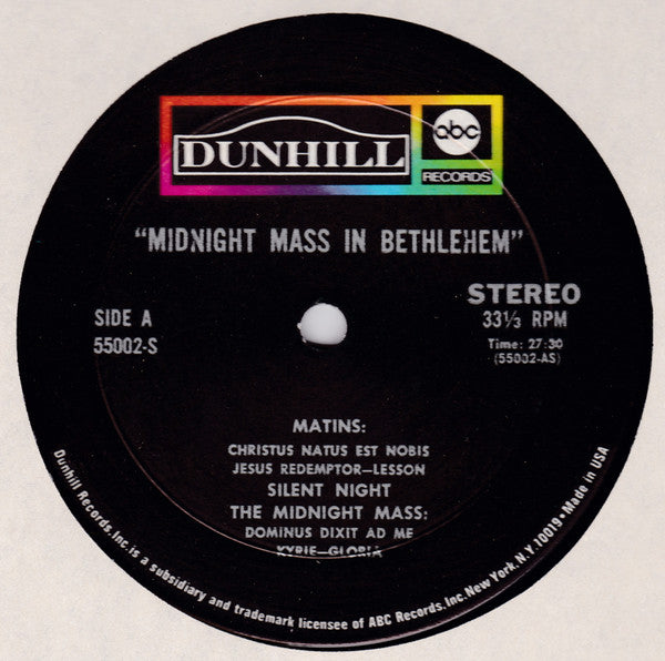 Various : Christmas Night In Bethlehem (LP, Album, Ltd)